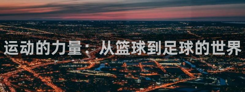运动的力量：从篮球到足球的世界
